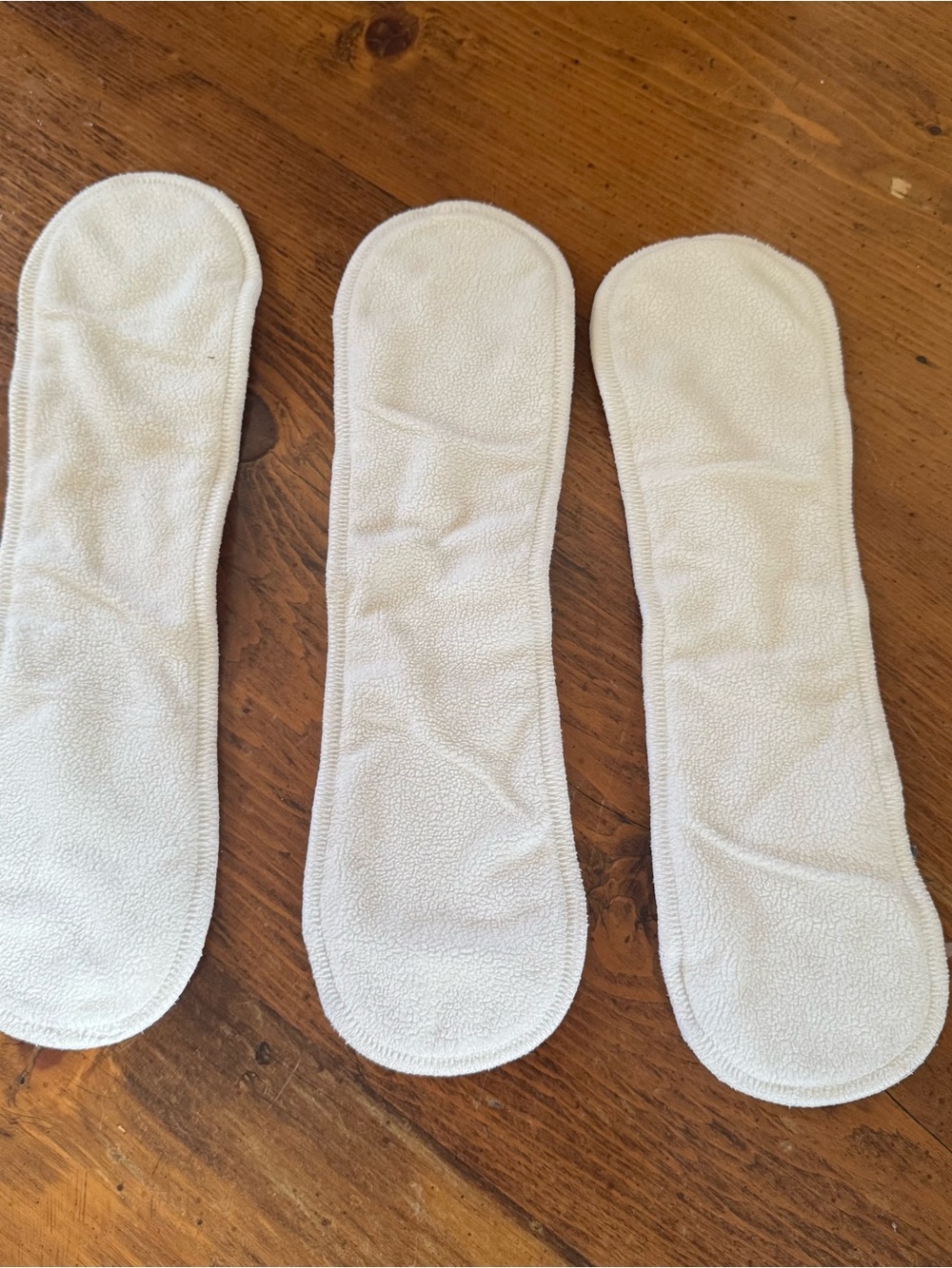 Set of 3 GroVia Thin Doubler Soaker Pads for Cloth Diapers